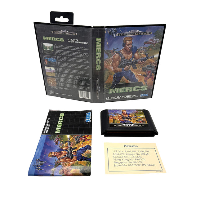 Mercs Sega Megadrive