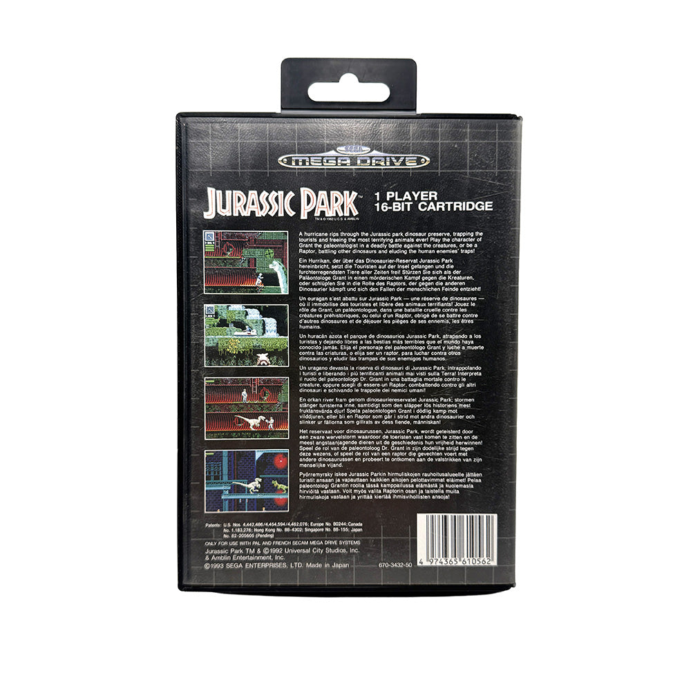Jurassic Park Sega Megadrive