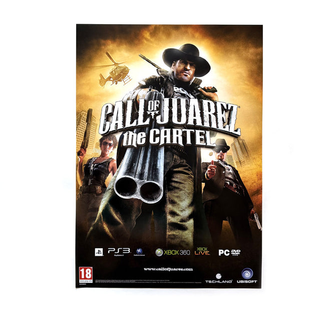 Poster publicitaire Call Of Juarez The Cartel