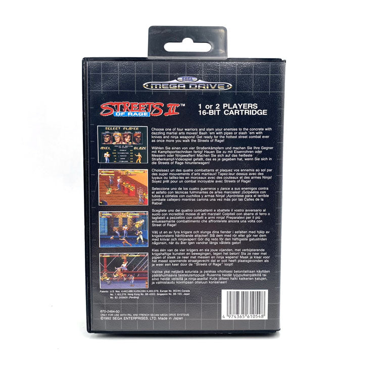 Streets Of Rage II Sega Megadrive