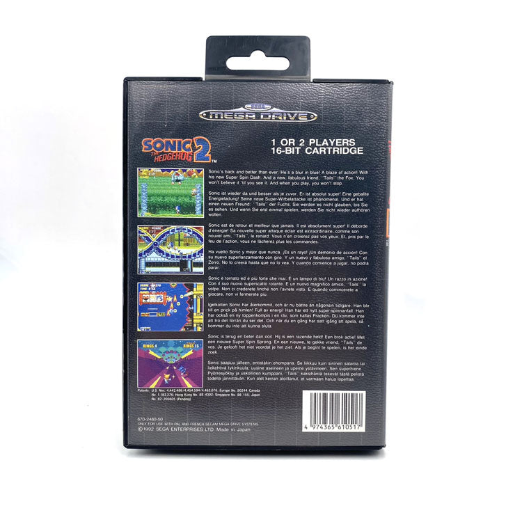 Sonic The Hedgehog 2 Sega Megadrive