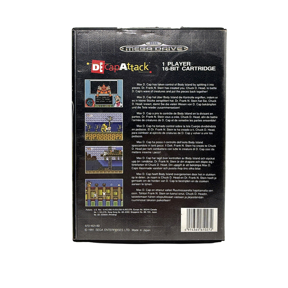 Decap Attack Sega Megadrive
