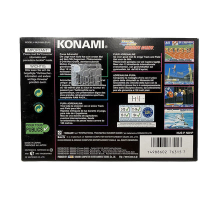 International Track & Field Summer Games Nintendo 64