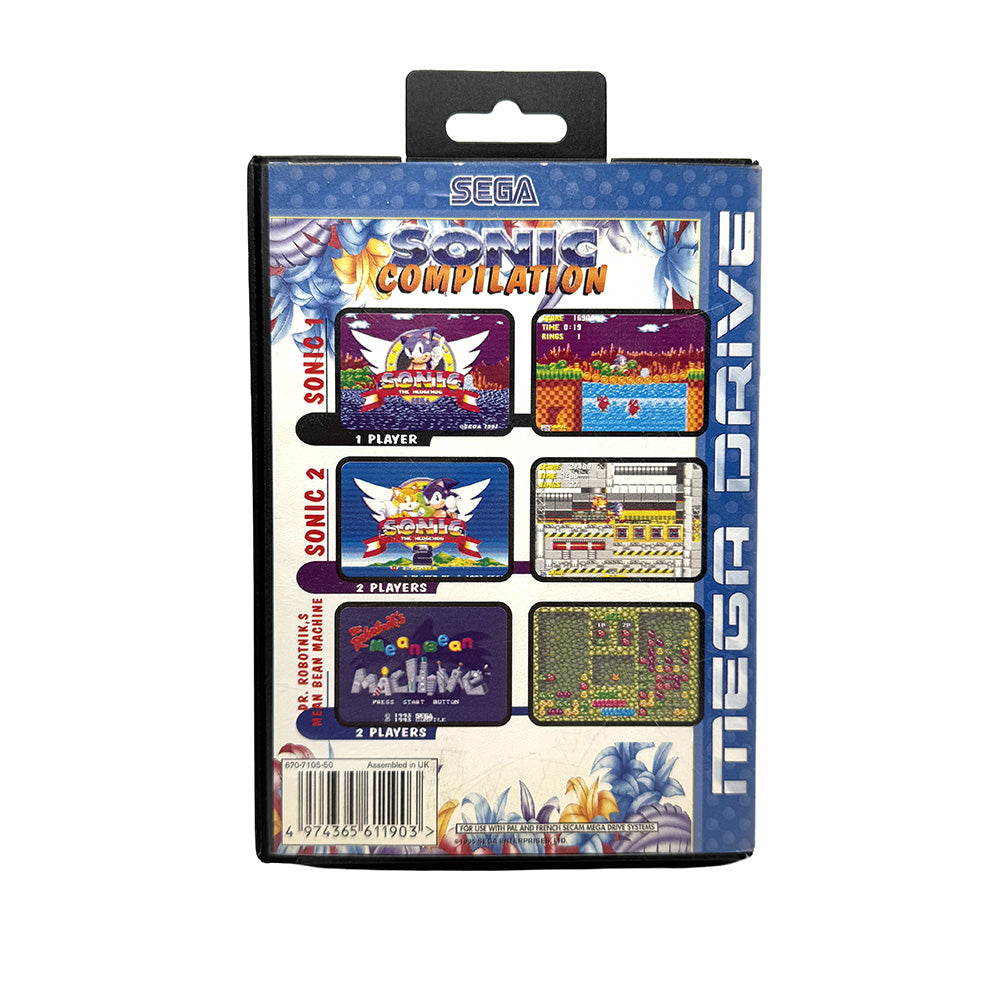 Sonic Compilation Sega Megadrive