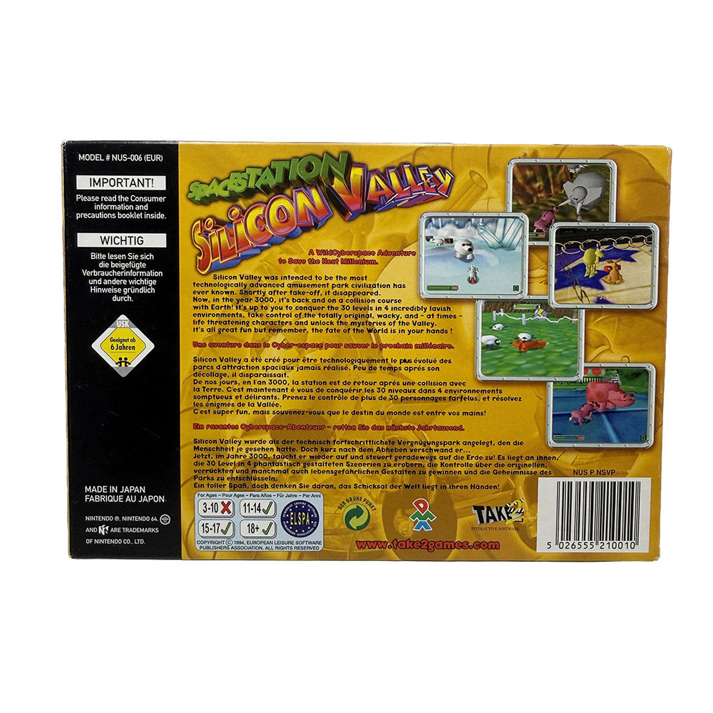 Space Station Silicon Valley Nintendo 64