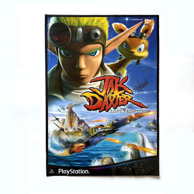 Poster publicitaire Jak & Daxter The Lost Frontier