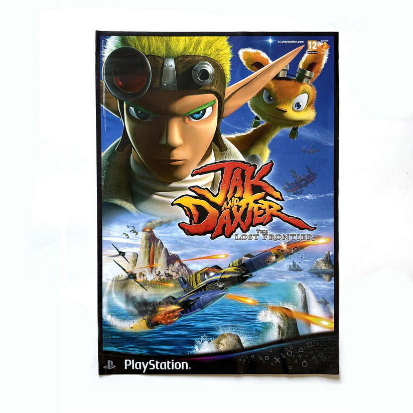 Advertising poster Jak & Daxter The Lost Frontier Playstation PSP ...