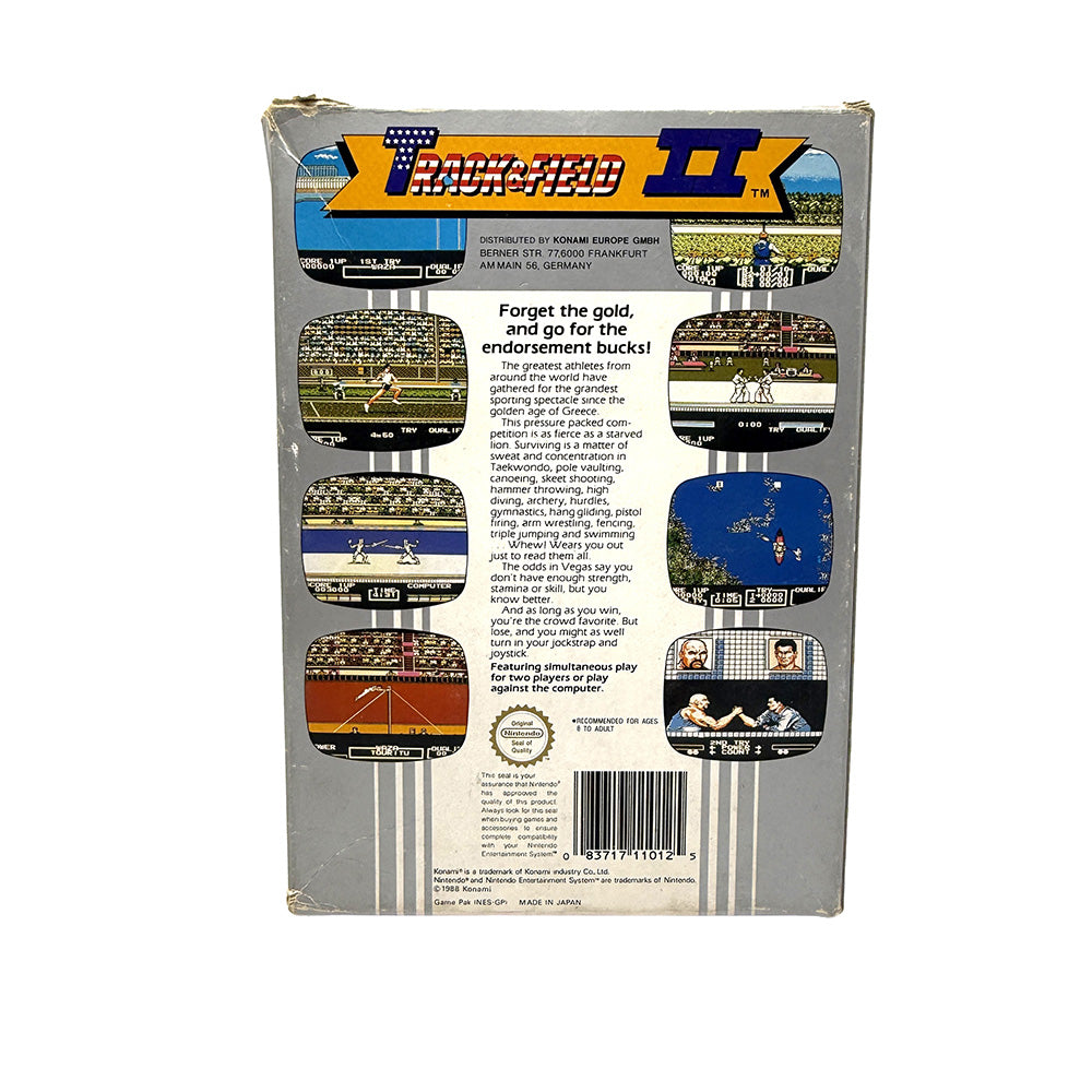 Track & Field II Nintendo NES