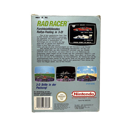 Rad Racer Nintendo NES