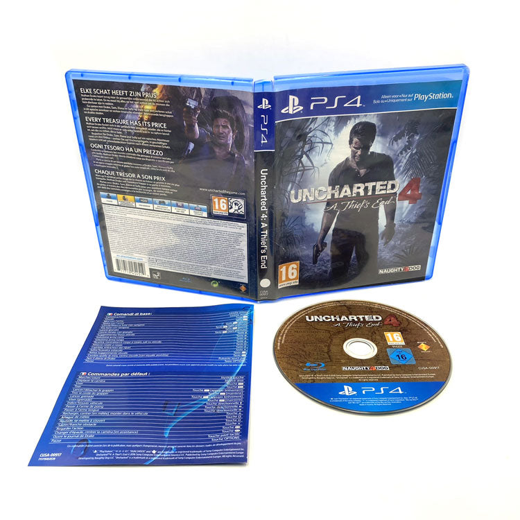 Uncharted 4 A Thief's End Playstation 4