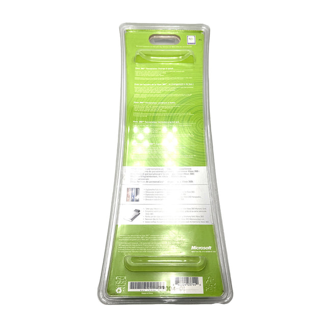 Faceplate Silver Xbox 360 (Neuf sous blister)
