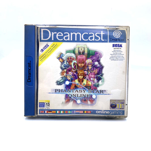 Phantasy Star Online Sega Dreamcast