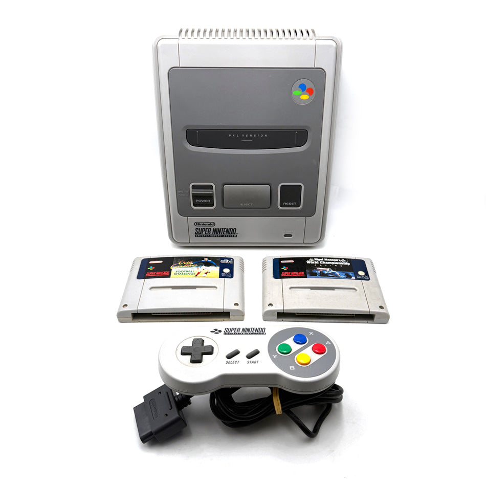 Console Super Nintendo + 2 jeux