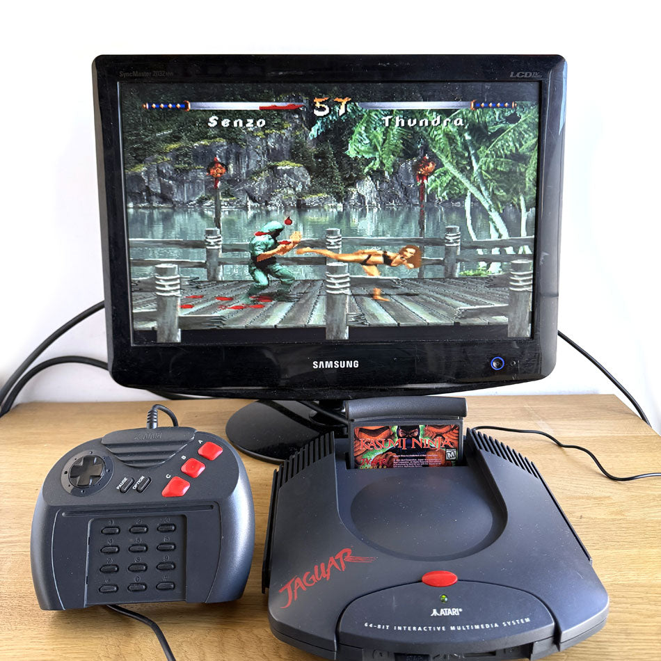 Atari Jaguar 64-Bit Console with Controller (RARE) – Retromania