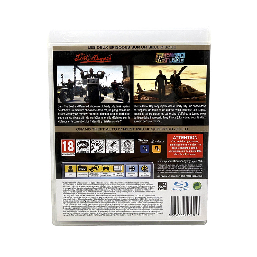 Grand Theft Auto Episodes from Liberty City Playstation 3 (GTA)