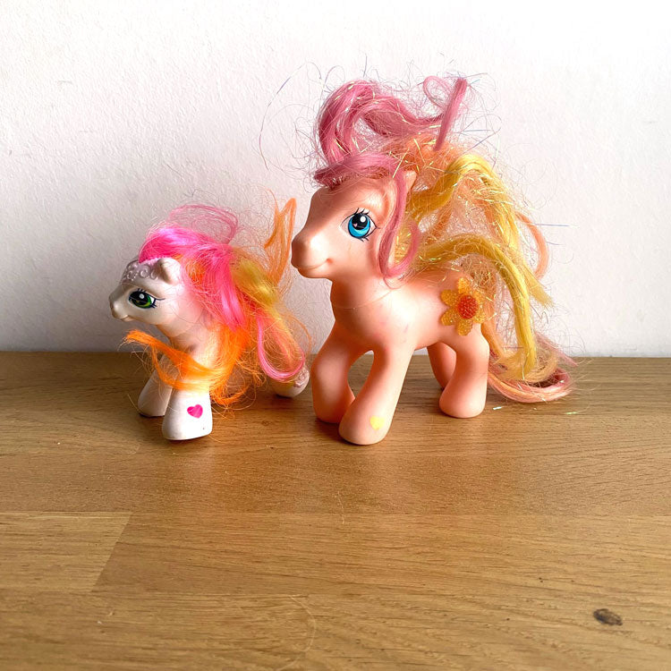 Lot de 2 figurines My Little Pony G3 (2004-2005) Hasbro Mon Petit Poney MLP Vintage