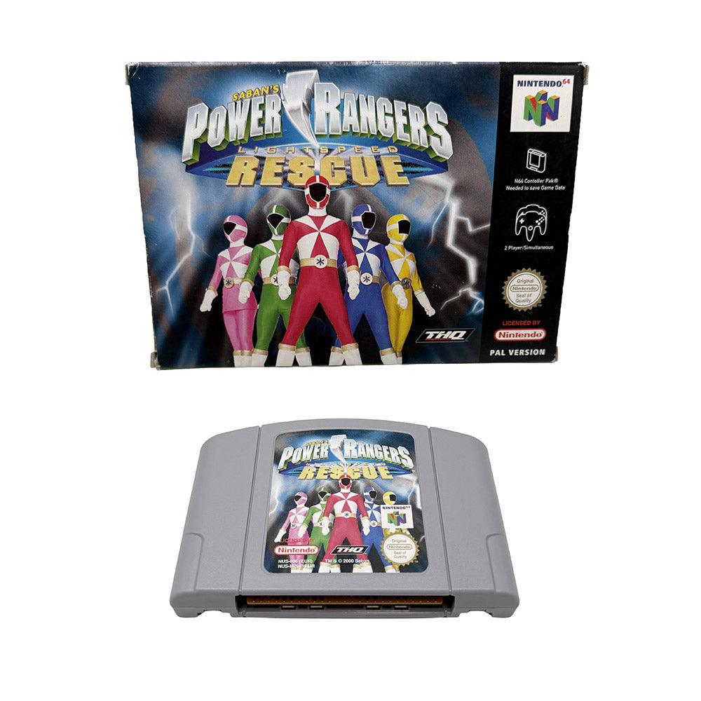 Recue Power Rangers Power Rangers Lightspeed Rescue Nintendo 64 (RARE) – Retromania