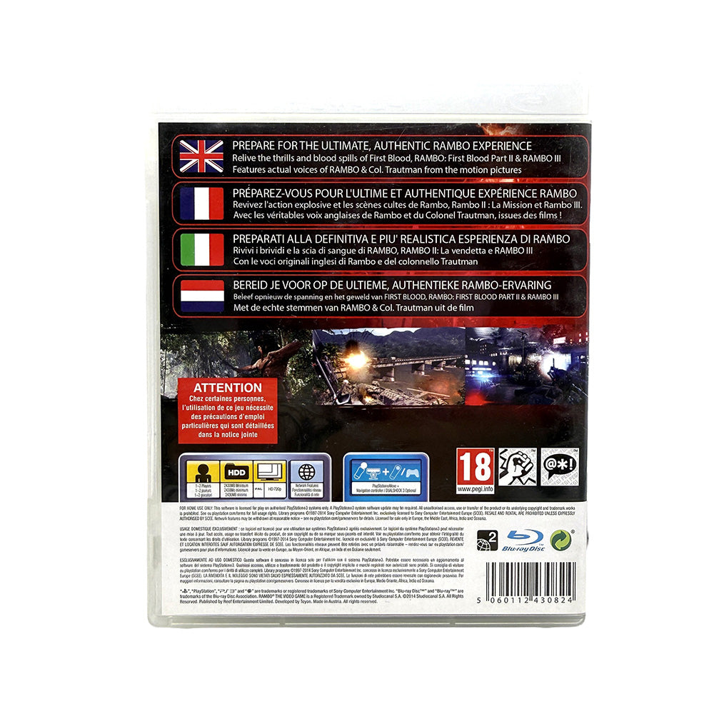 Rambo The Video Game Playstation 3