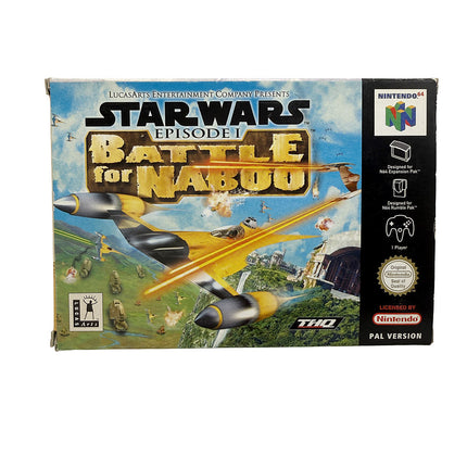 Star Wars Episode I Battle for Naboo Nintendo 64
