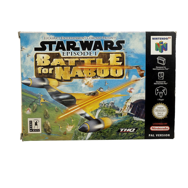 Star Wars Episode I Battle for Naboo Nintendo 64
