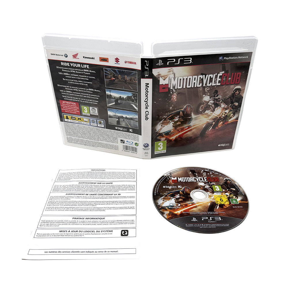 Motorcycle Club Playstation 3