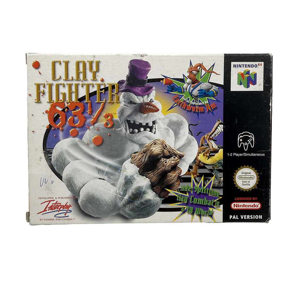 ClayFighter 63 1/3 Nintendo 64