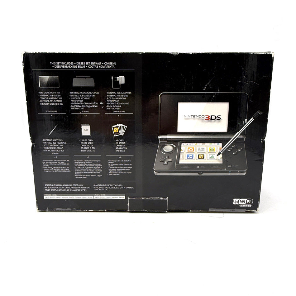 Nintendo 3DS-console Cosmo Black – Retromania