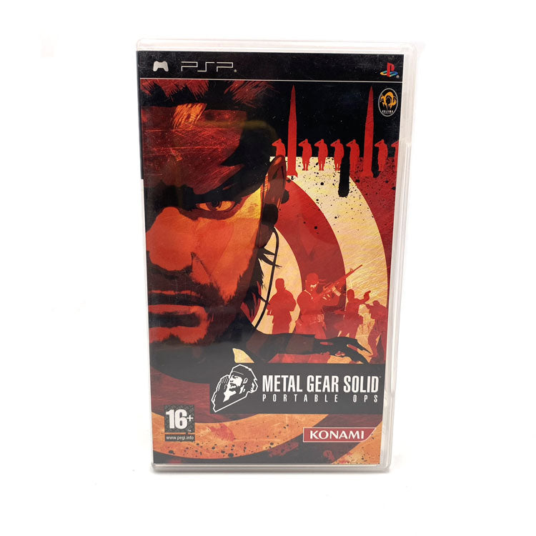 Metal Gear Solid Portable Ops Playstation PSP