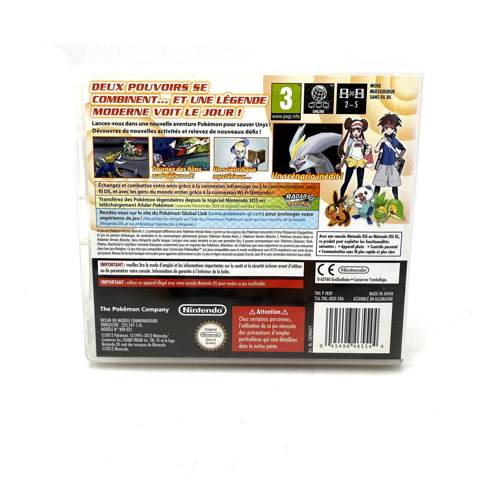Pokemon Version Blanche 2 Nintendo DS