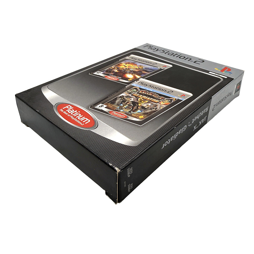 Double Pack Jak X / Ratchet Gladiator PlayStation 2 Platinum (Twinpack)