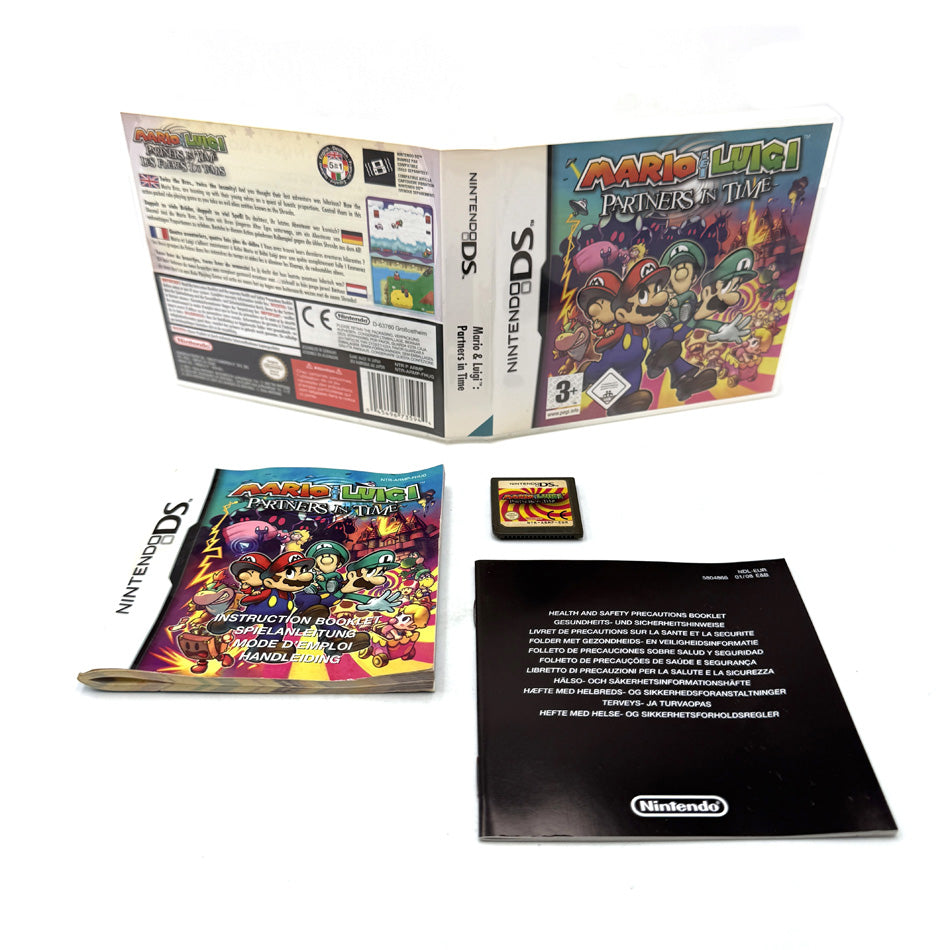 Mario & Luigi Partners In Time Nintendo DS