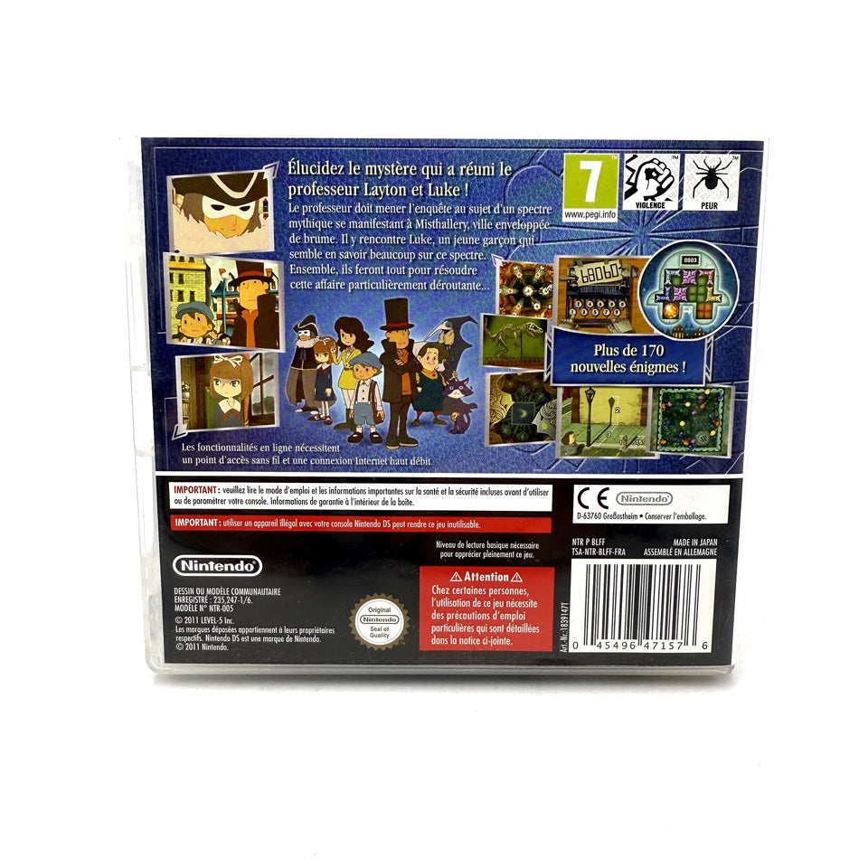 Professeur Layton et l'Appel du Spectre Nintendo DS