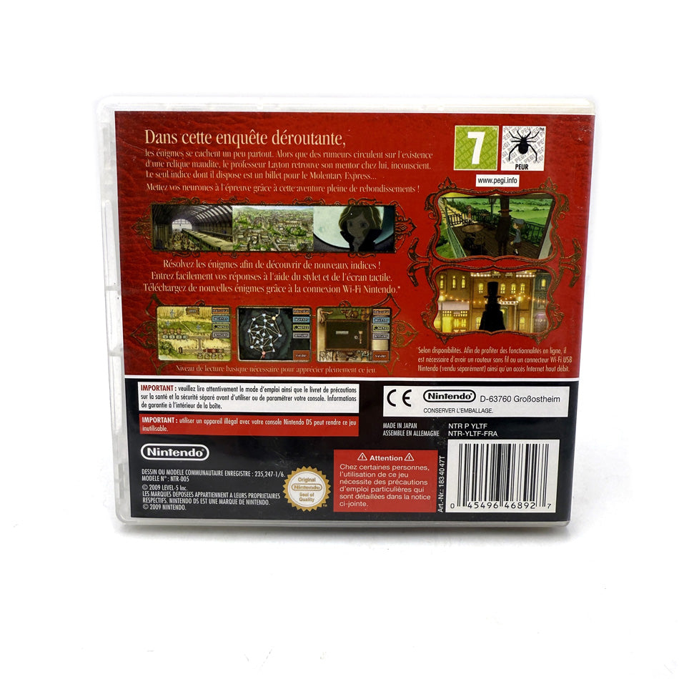 Professeur Layton et la Boite de Pandore Nintendo DS