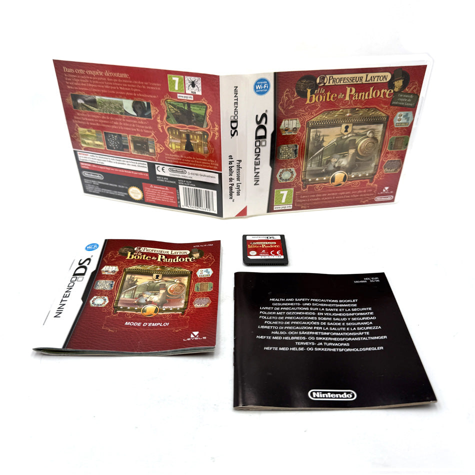 Professeur Layton et la Boite de Pandore Nintendo DS
