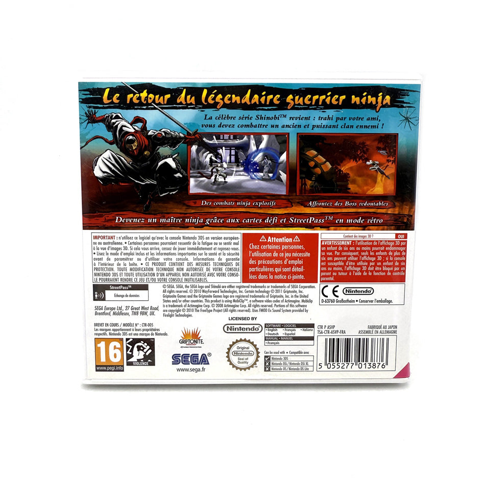 Shinobi Nintendo 3DS