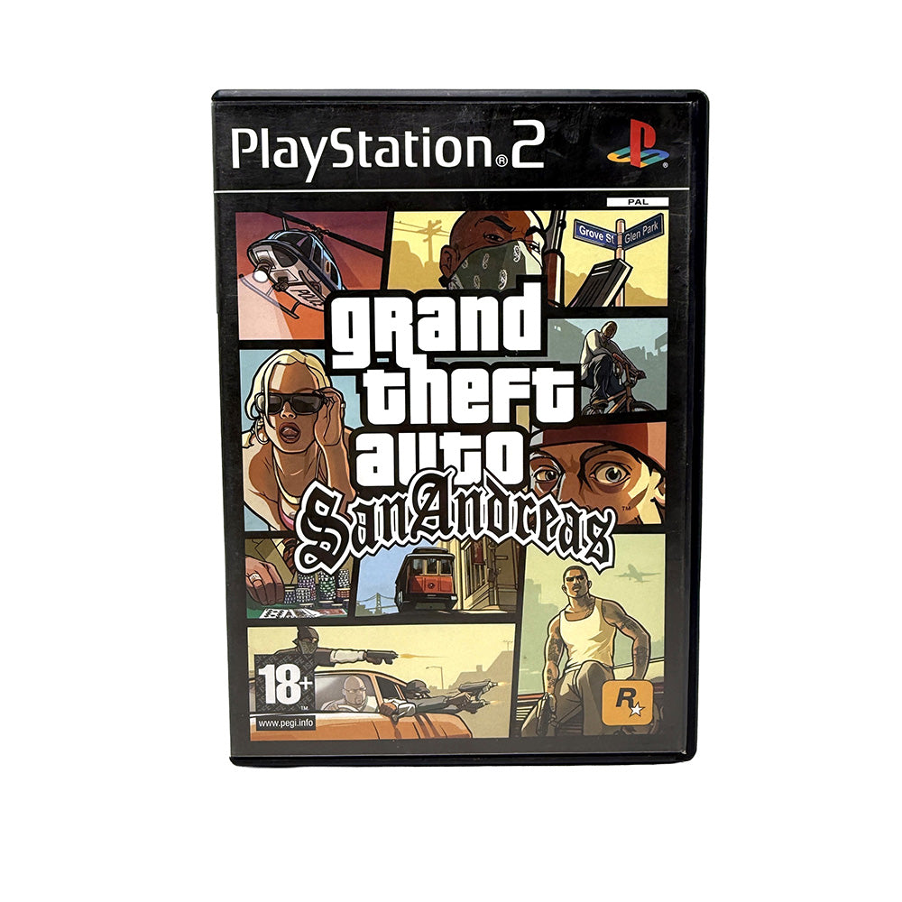 Grand Theft Auto San Andreas PlayStation 2 (GTA San Andreas)