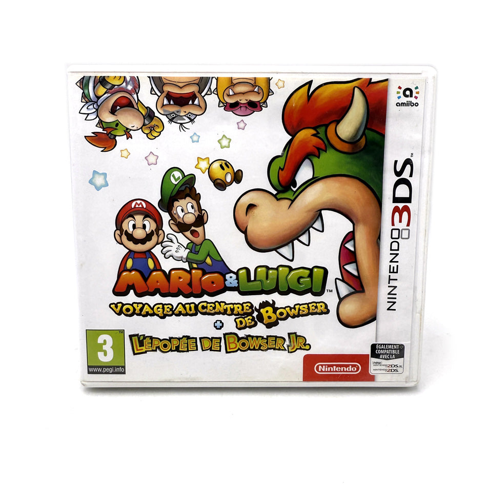 Mario & Luigi Voyage au Centre de Bowser + L'Épopée de Bowser Jr. Nintendo 3DS