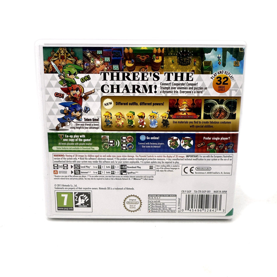 The Legend Of Zelda Tri Force Heroes Nintendo 3DS
