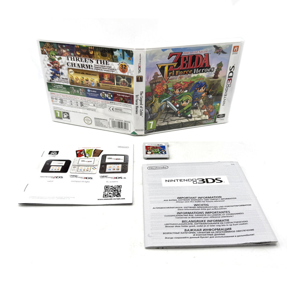 The Legend Of Zelda Tri Force Heroes Nintendo 3DS