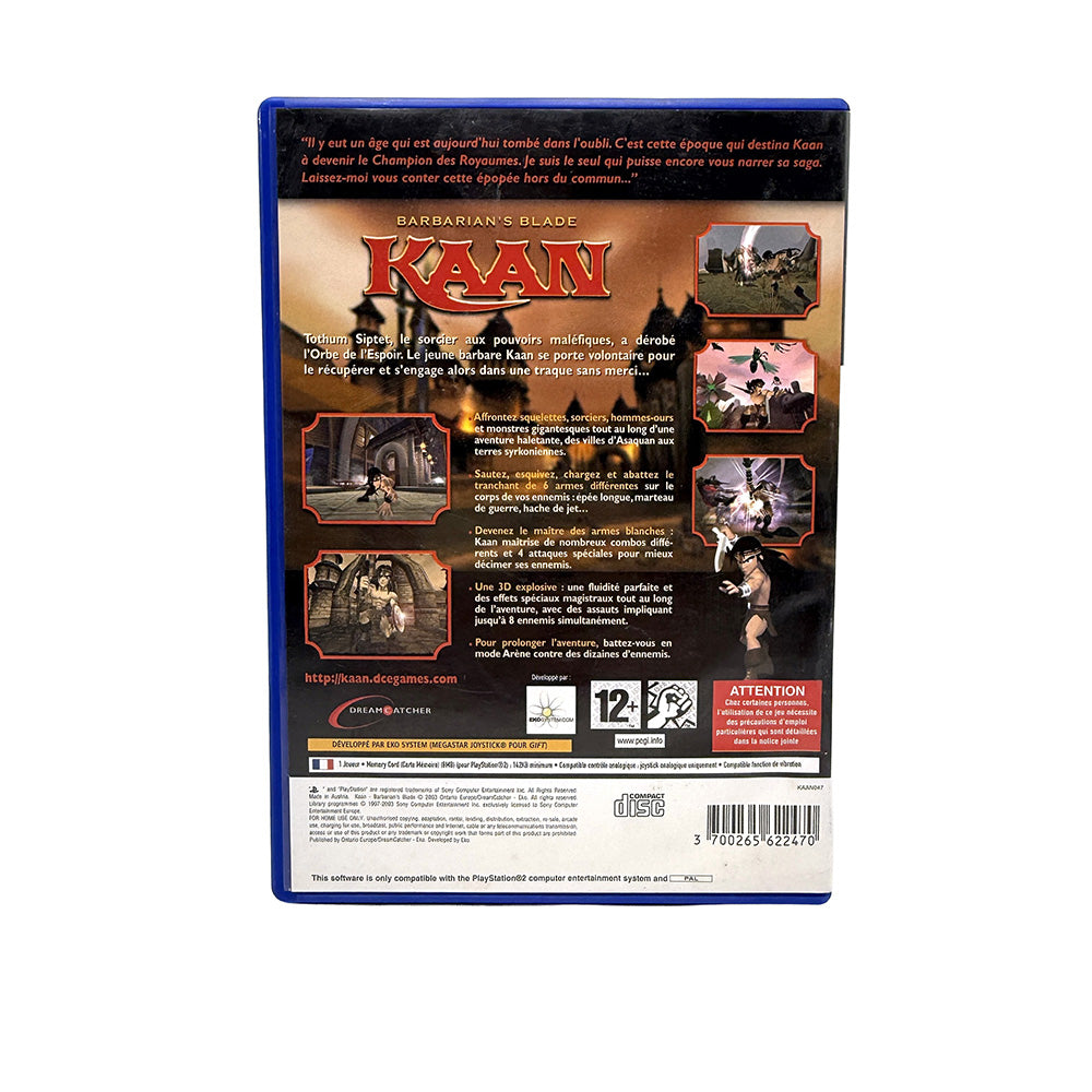 Kaan Barbarian's Blade PlayStation 2