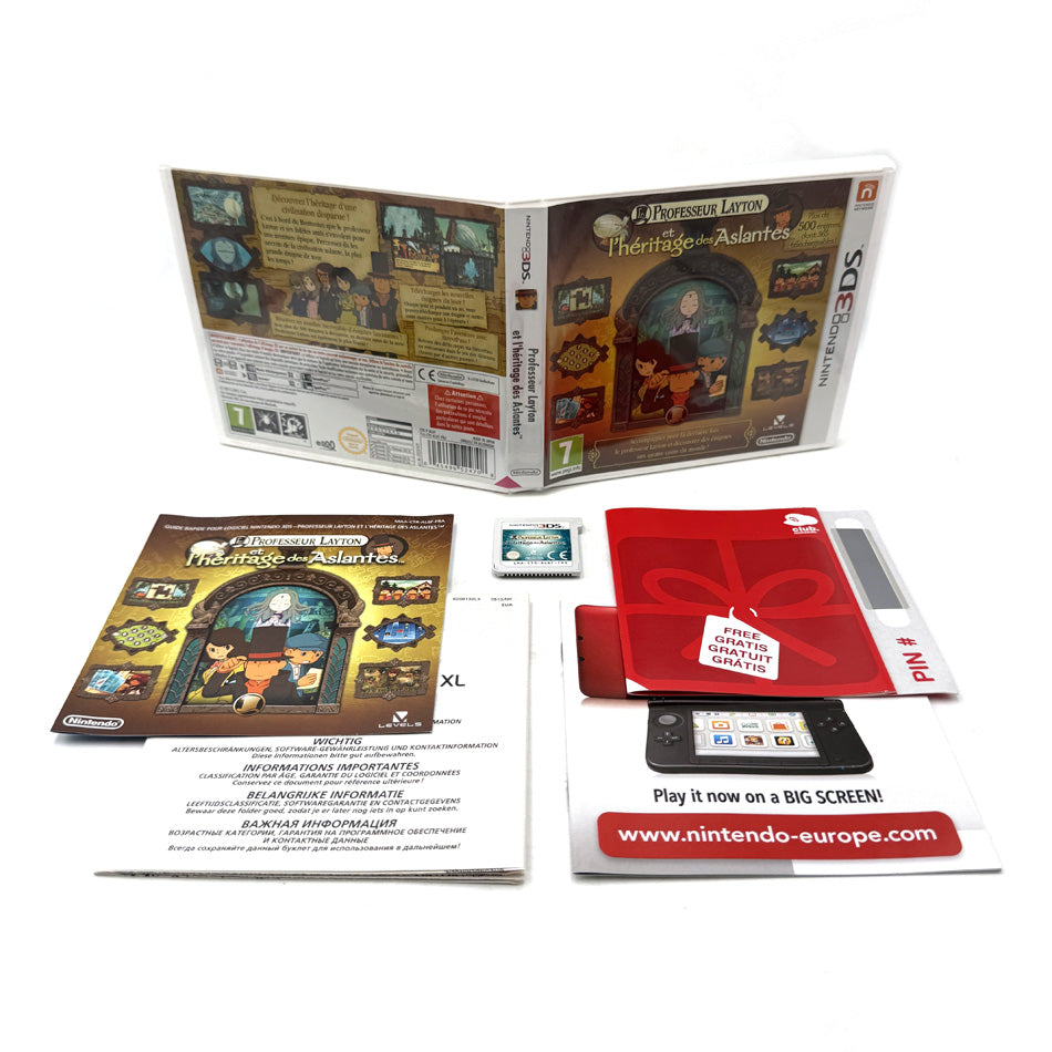 Professeur Layton et l'Héritage des Aslantes Nintendo 3DS