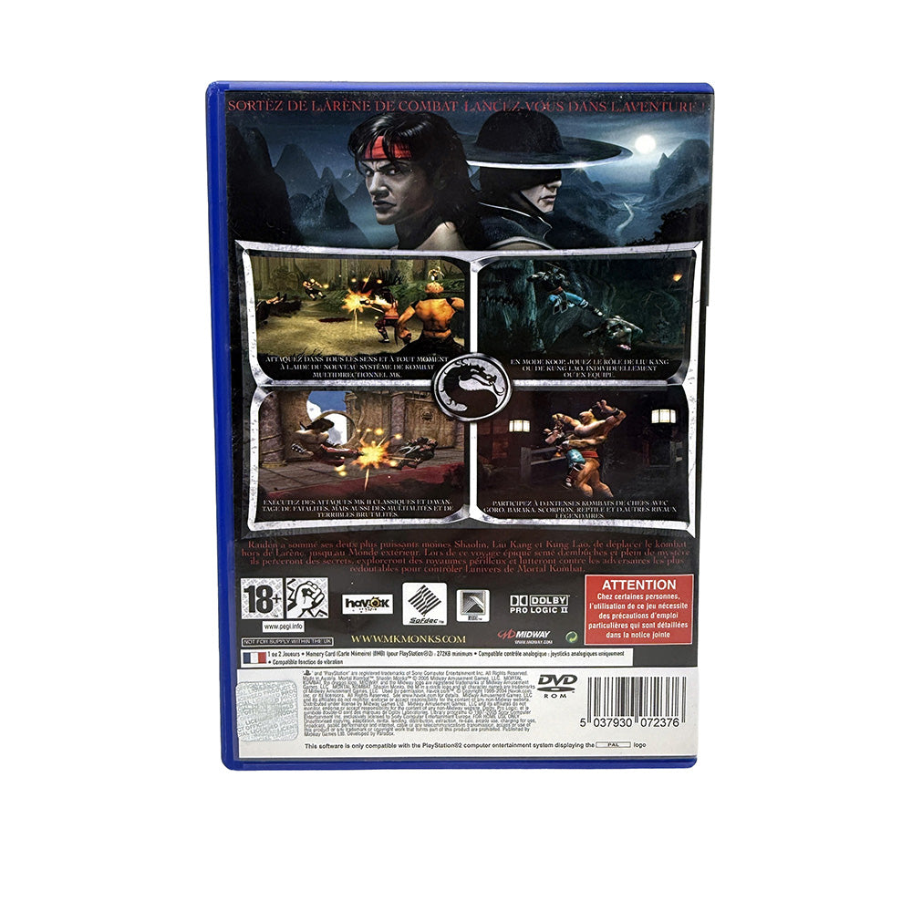 Mortal Kombat Shaolin Monks Playstation 2