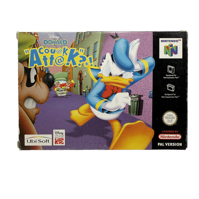 Donald Duck Couak Attack Nintendo 64