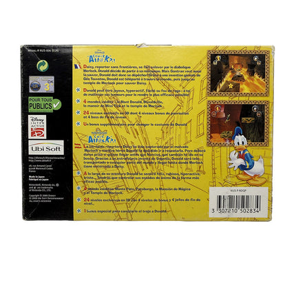 Donald Duck Couak Attack Nintendo 64