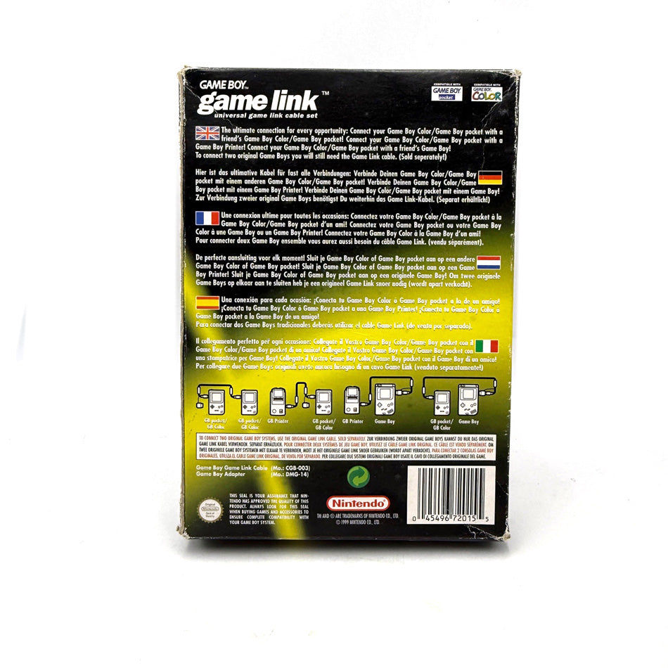 Boite vide Game Boy Game Link Game Boy Color