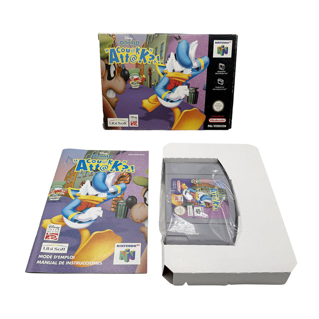 Donald Duck Couak Attack Nintendo 64