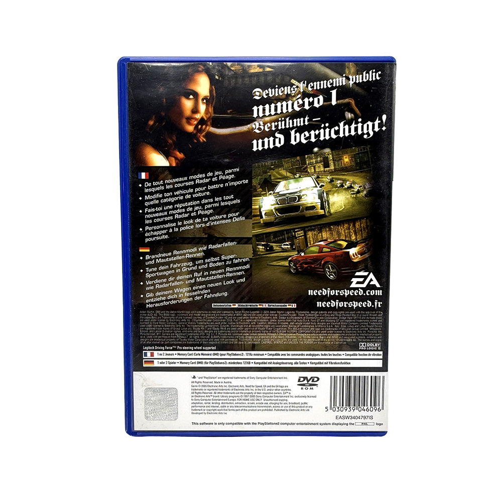 Need For Speed Most Wanted Playstation 2