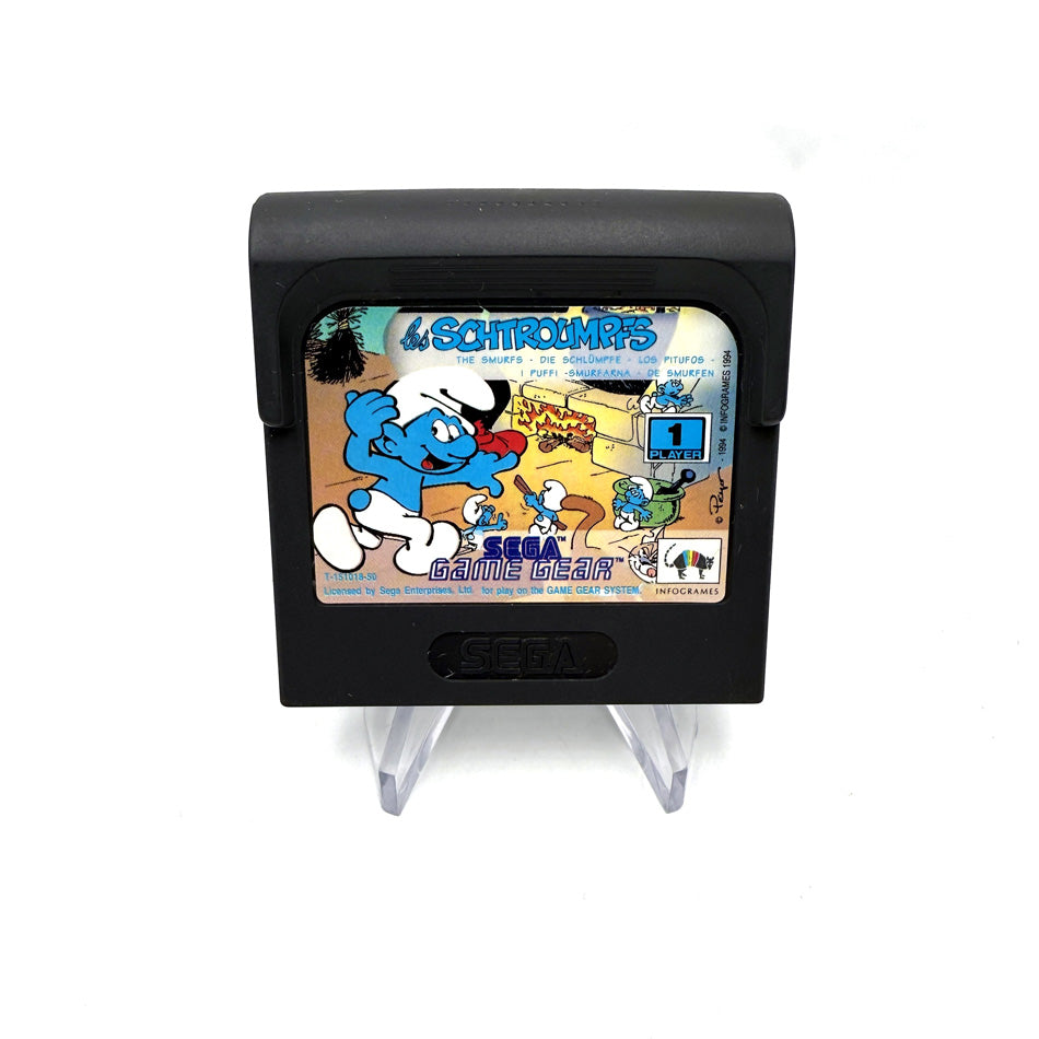 Jeu Les Schtroumpfs Sur Sega Game Gear – Cartouche Loose, PAL, Bon état