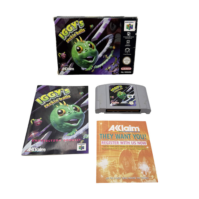Iggy's Reckin' Balls Nintendo 64