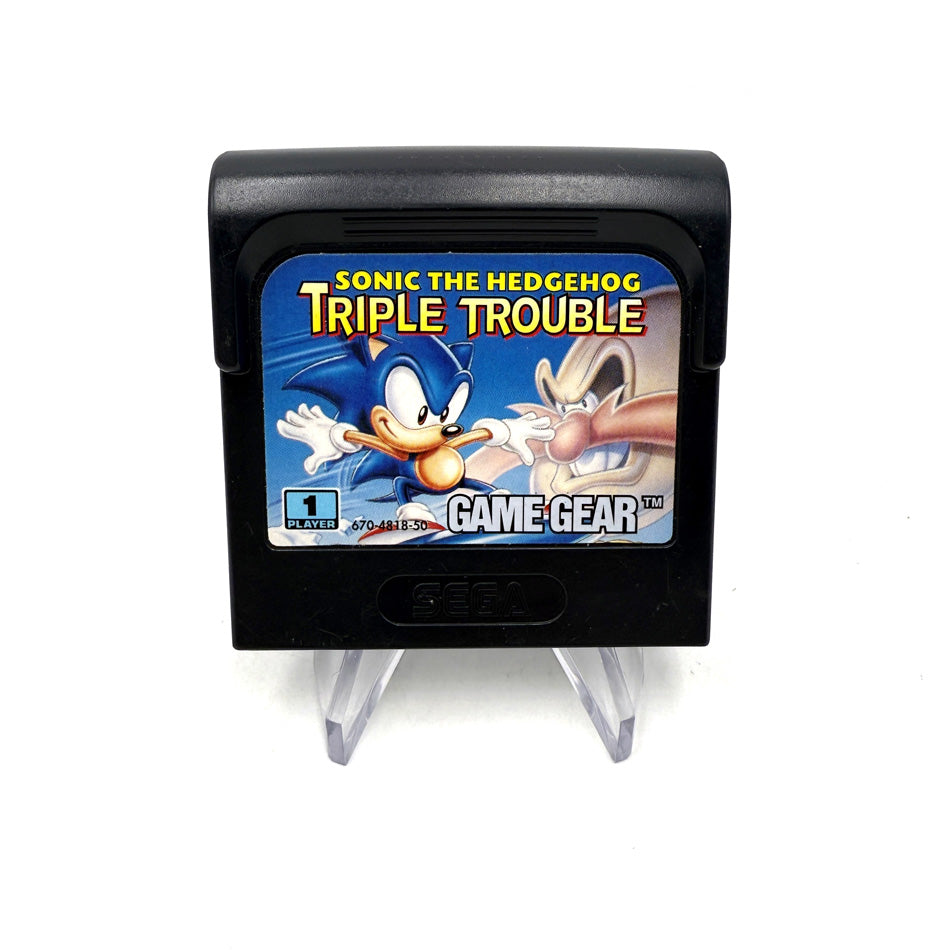 Sonic The Hedgehog Triple Trouble Sega Game Gear